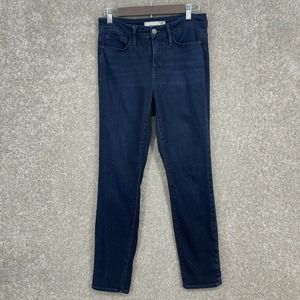 Athleta Jeans Sculptek Skinny Womens Size 8 Dark Wash High Rise Stretch